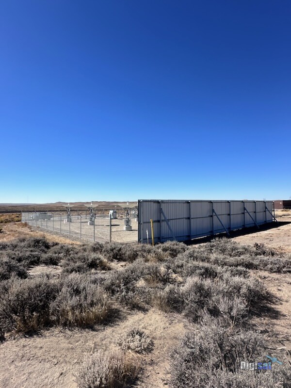 Completed remote gateway site with RF fence